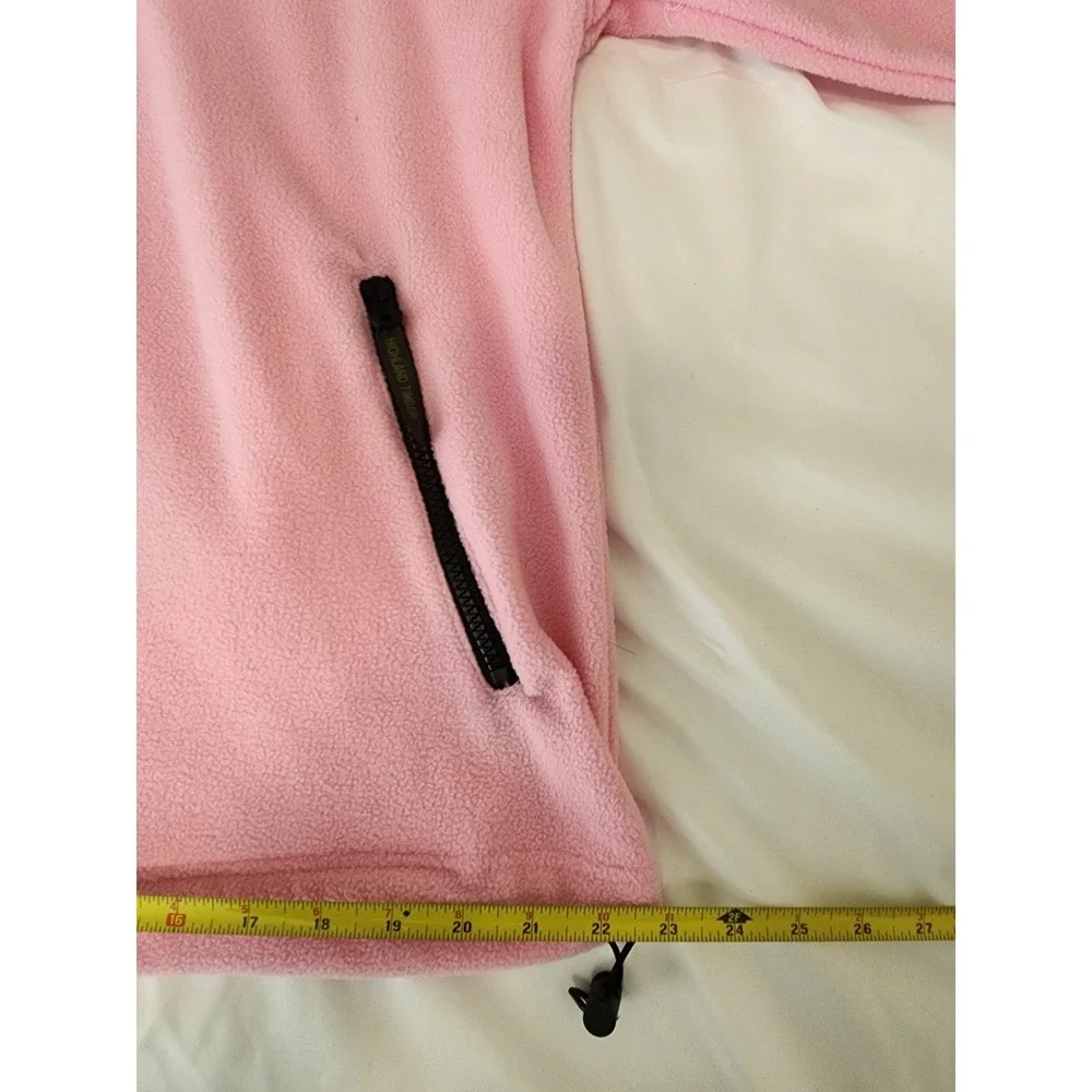 New With Tags Trail Crest 1/4‎ Zip Pink Cammo Hoodie Womens L - Picture 9 of 10